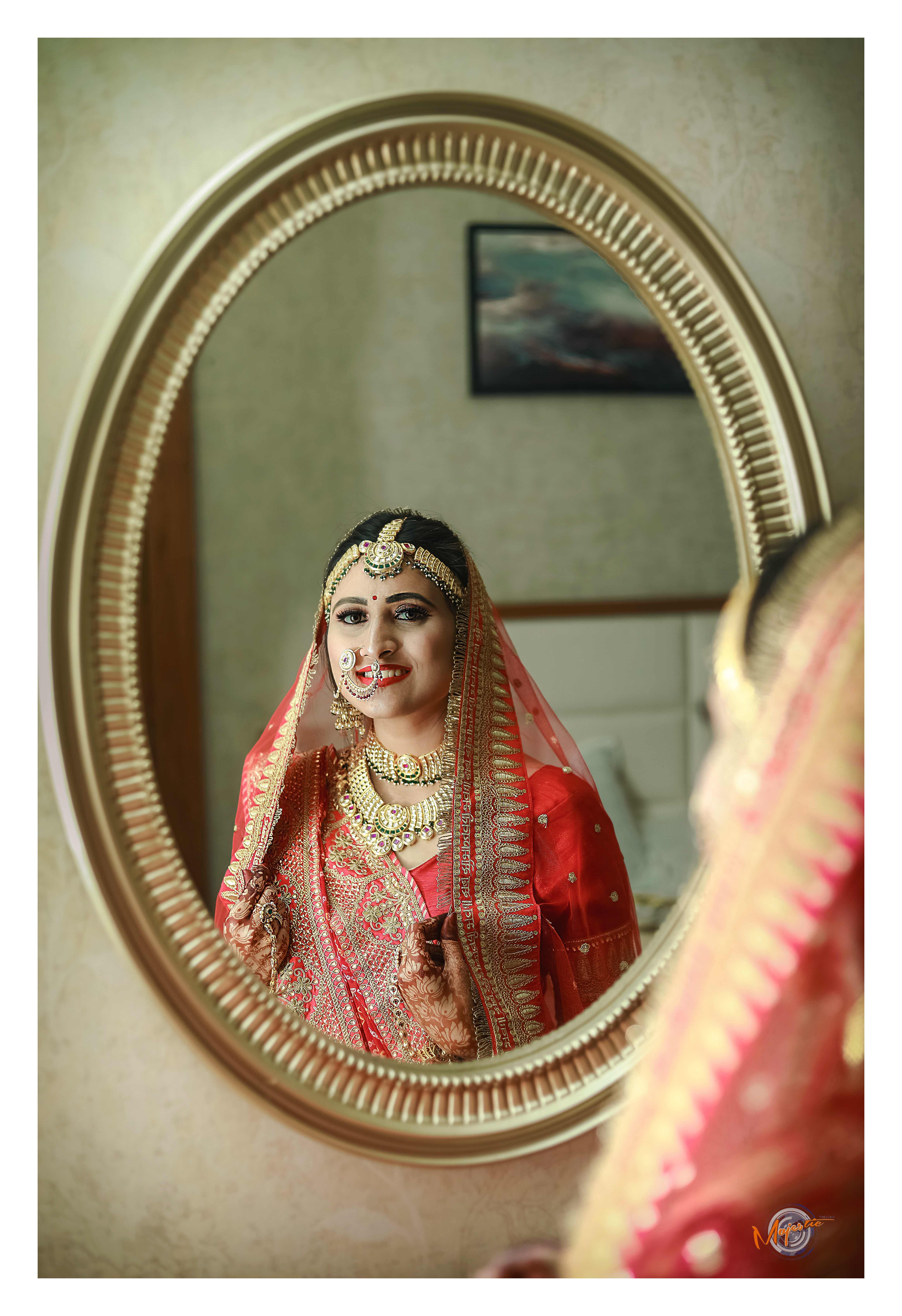 Bridal Mirror Reflection
