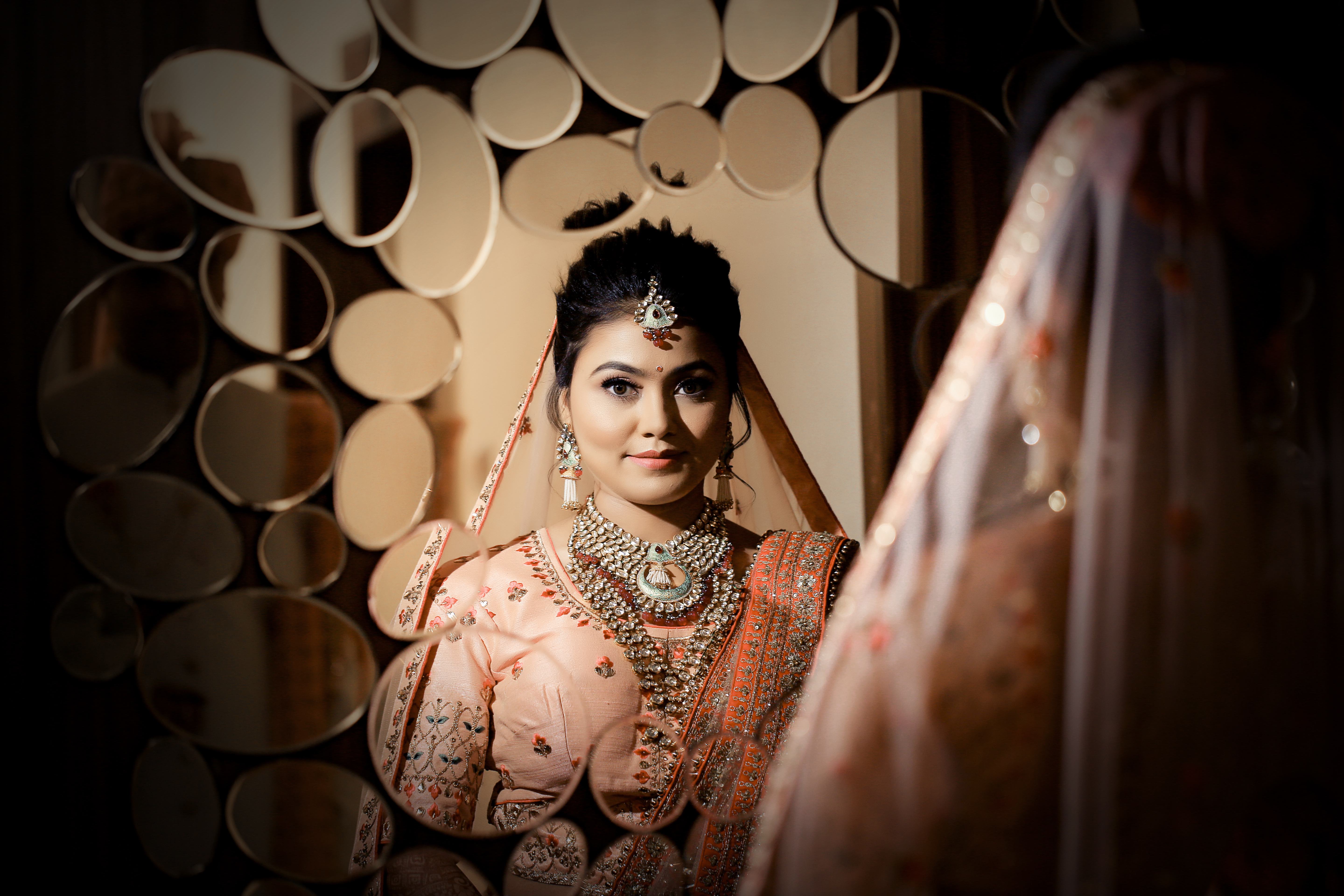 Artistic Bridal Portrait